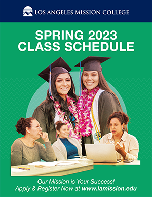Spring 2023 Schedule of Classes Cover