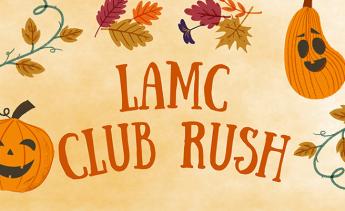 ASO Club Rush with illustrations of pumpkins and leaves