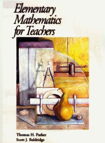 Elementary Mathematics for Teachers Book Cover