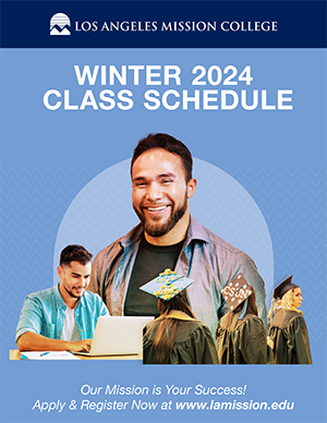 Winter Class Schedule cover