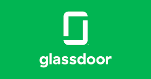 Glassdoor icon - white text on green background